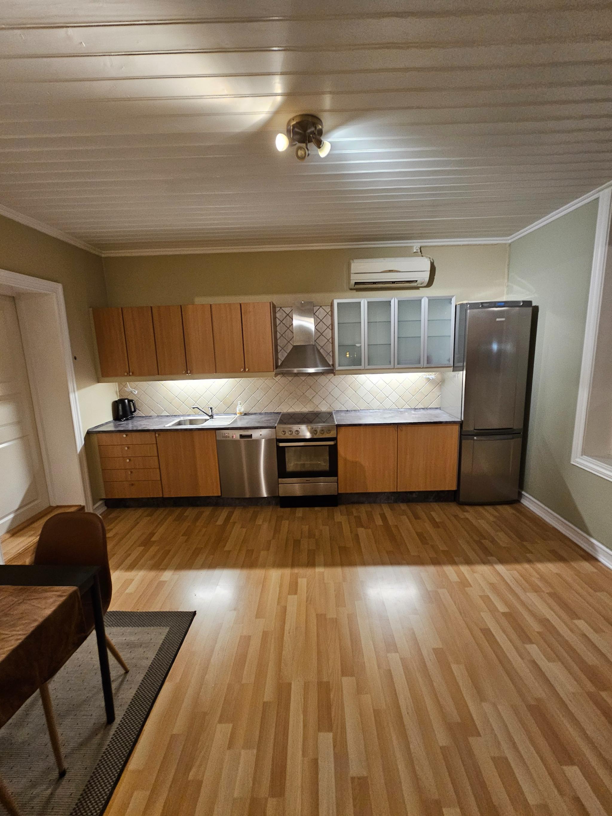 Kjøkken med varmepumpe