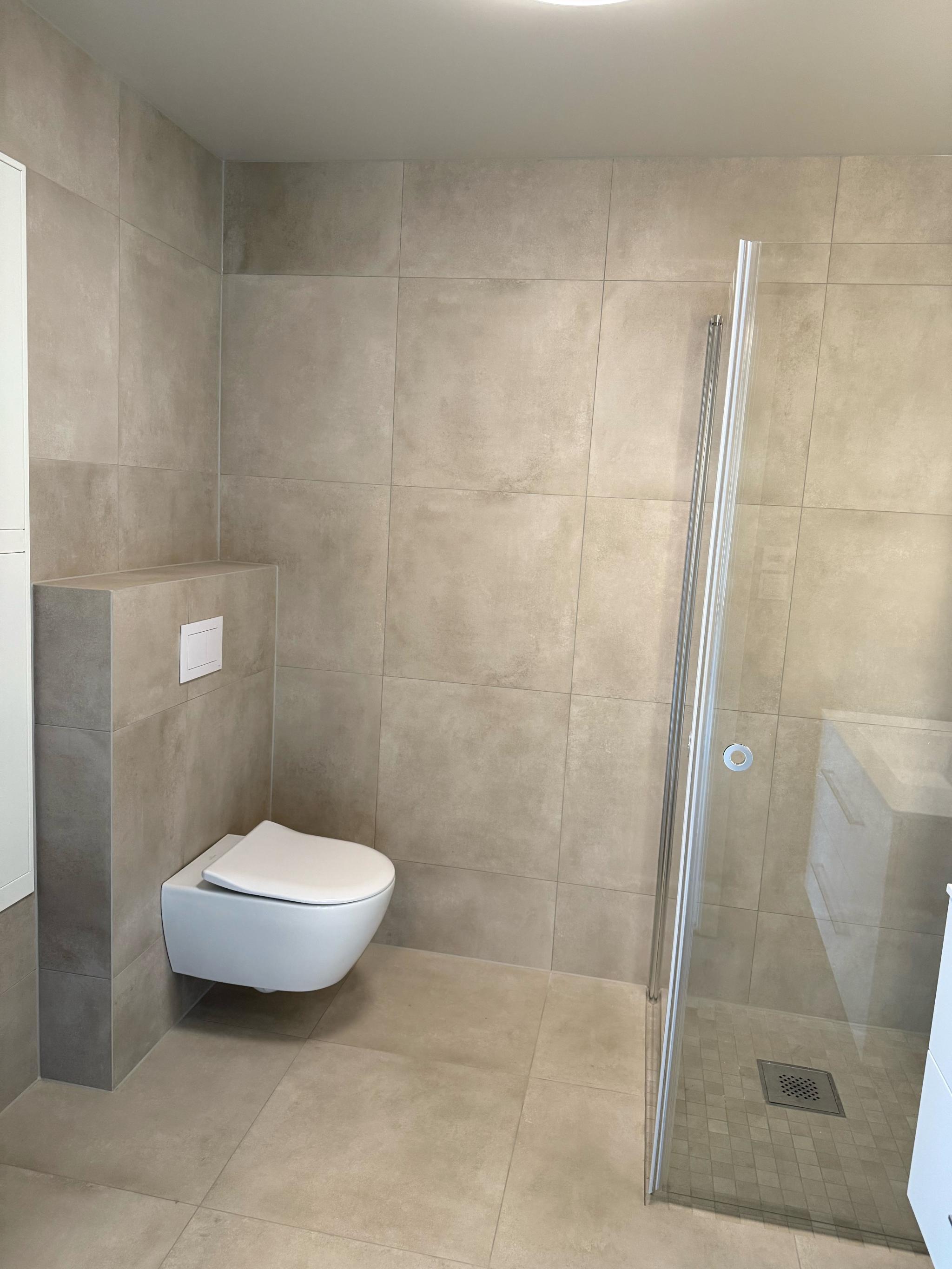 Oppgradert helfliset bad