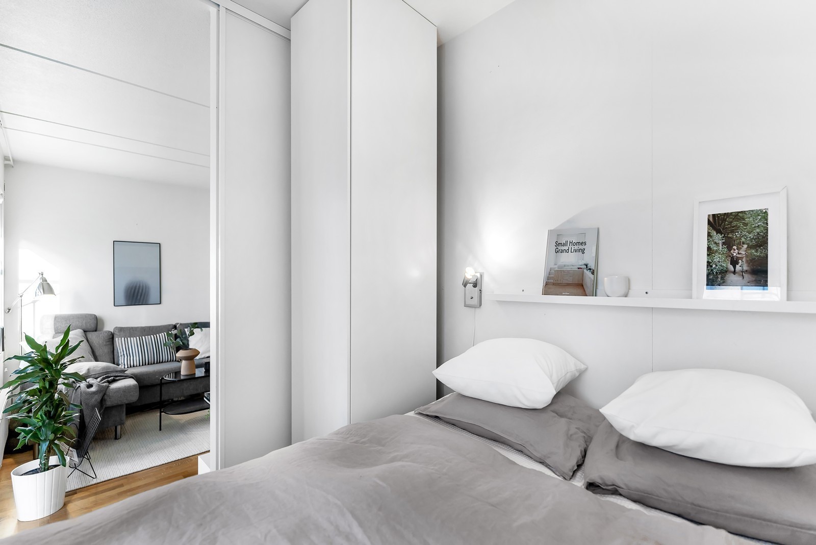 Plass til skap på soverom