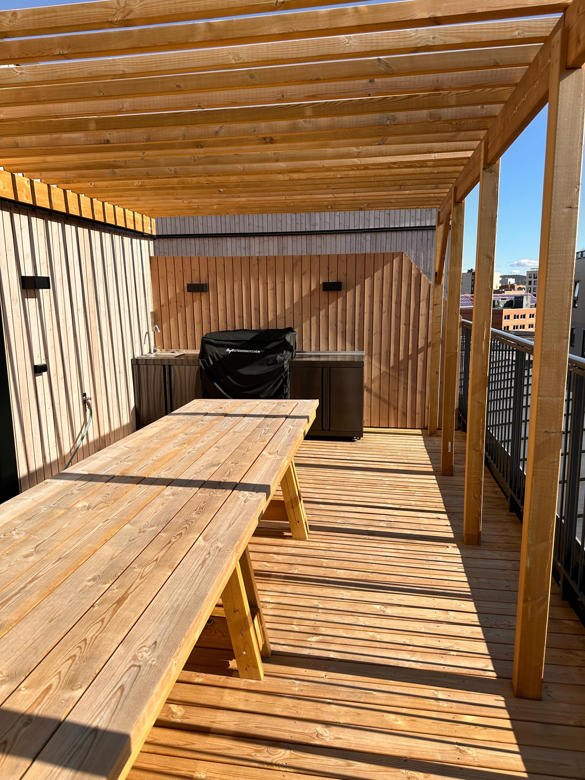 Takterassen - Grillområde