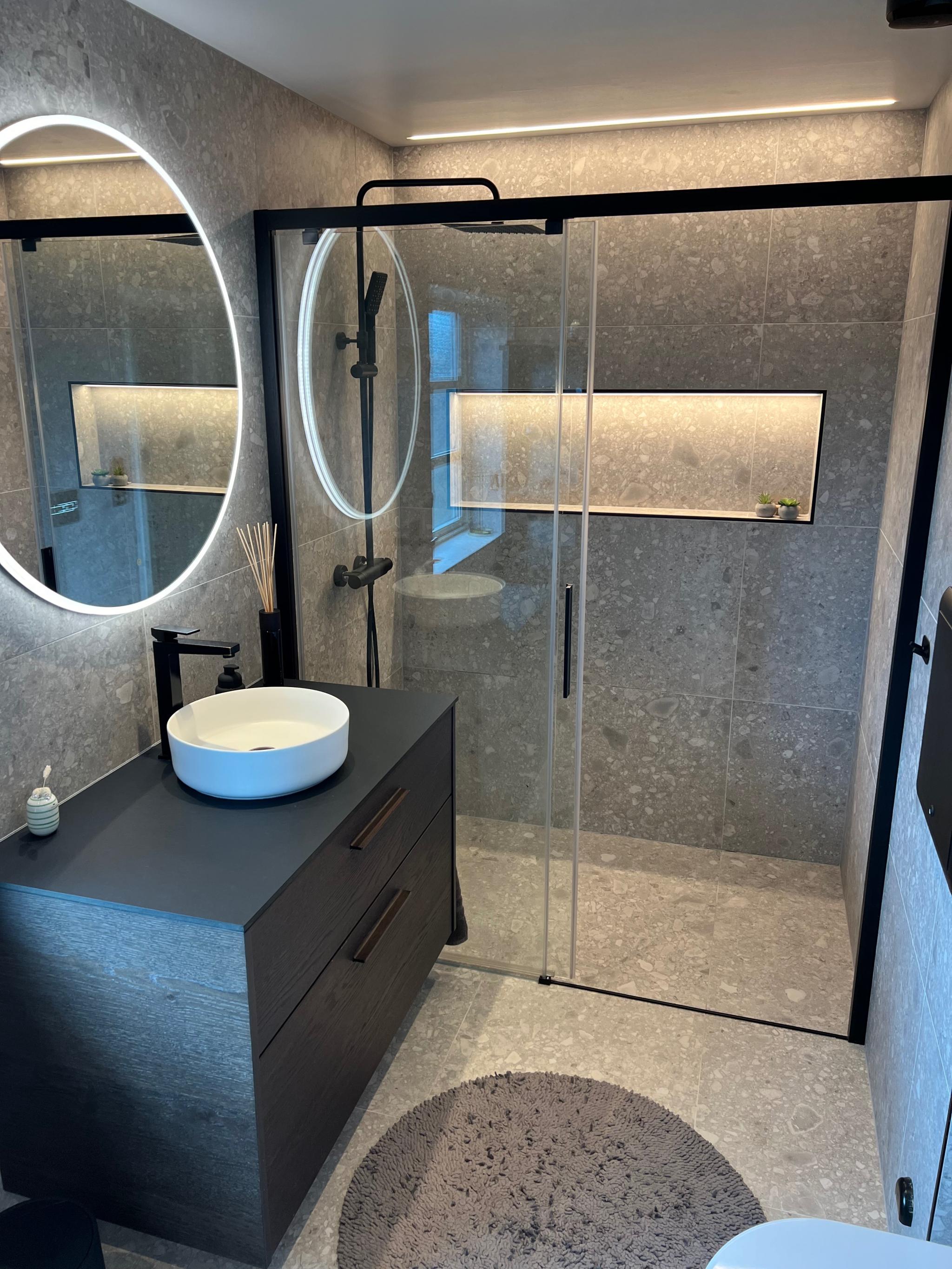 Nytt bad renovert i 2022