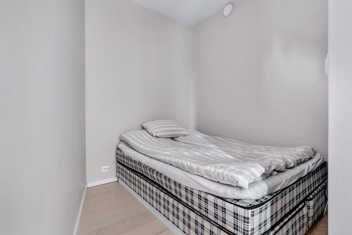 Sovealkove med plass til dobbeltseng