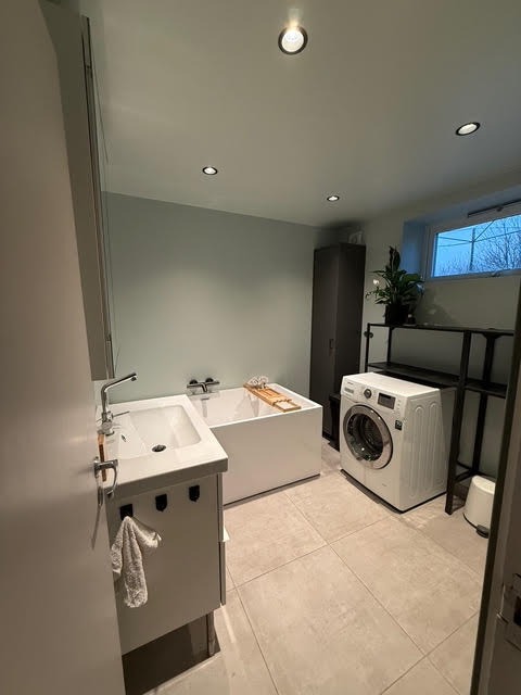 vaskerom/bad
Varmekabler i gulv