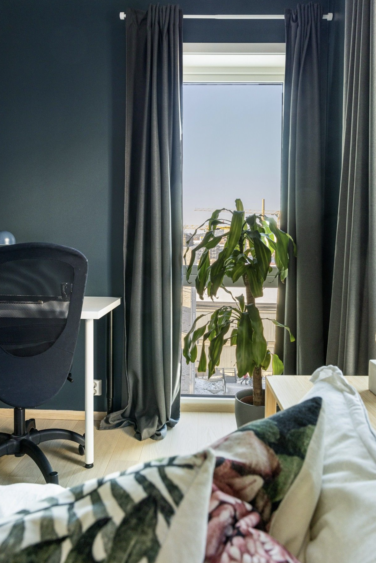 Utsikt vest mot Holmenkollen mm.