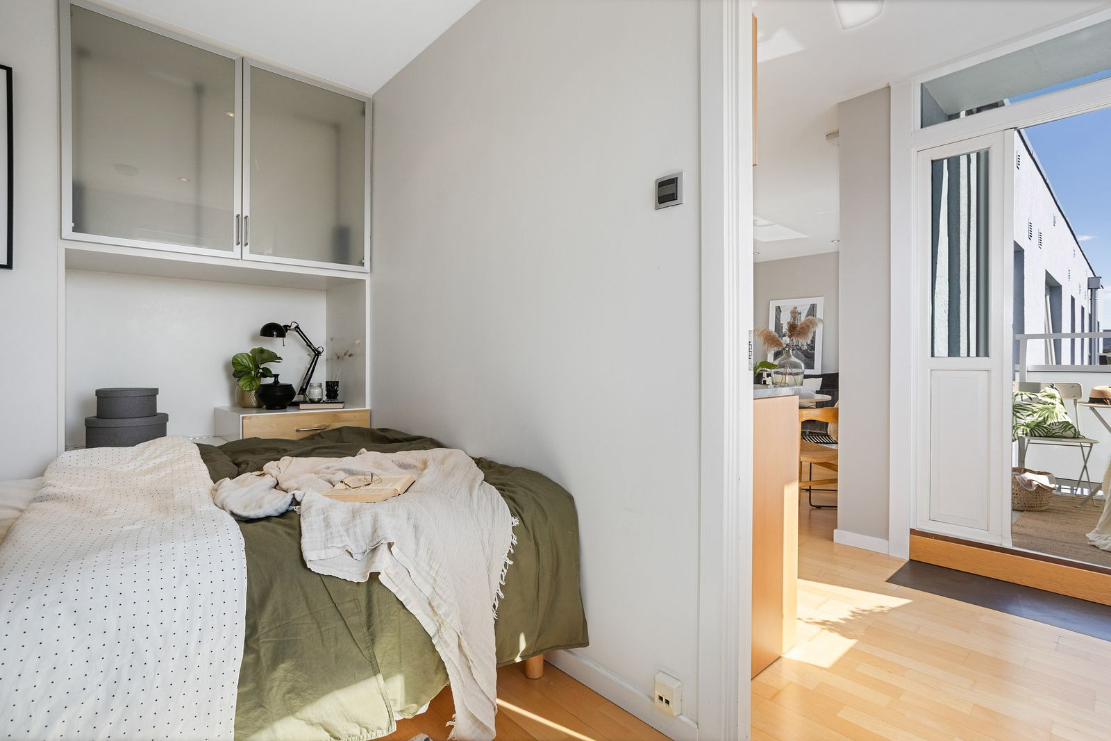 Soverom og utsikt balkong