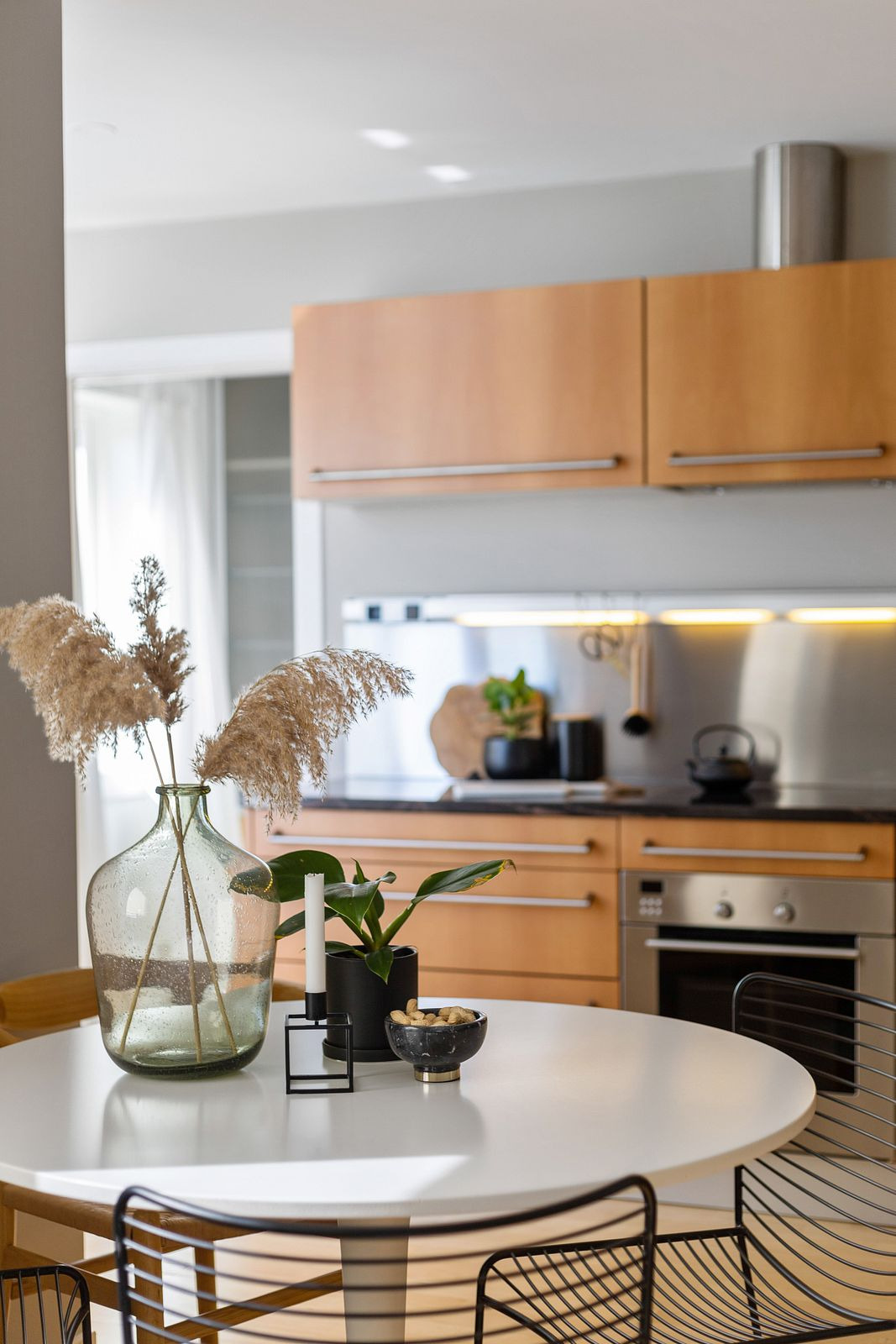 Spisekrok og kjøkken