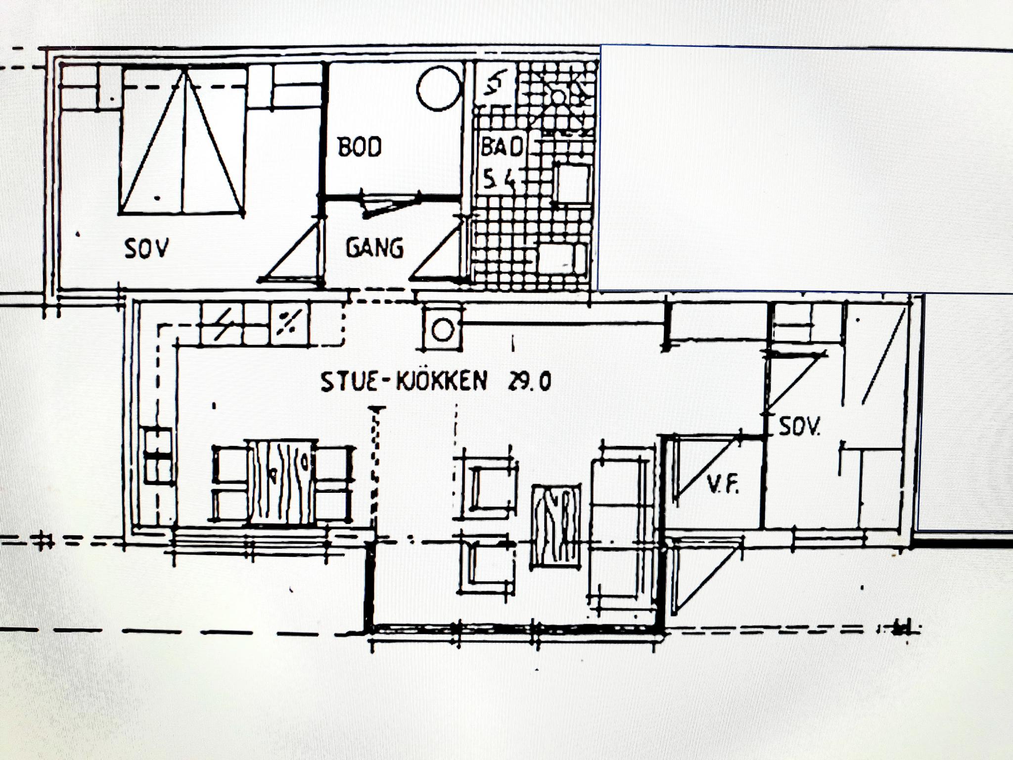Skisse av planløsning