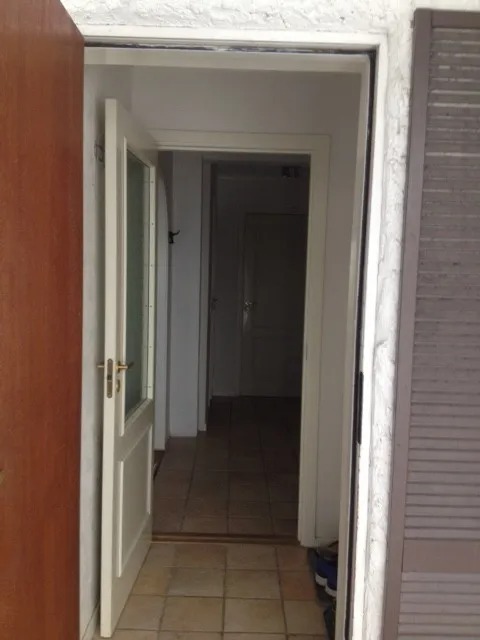 Fra inngangen - ytterentre og innergang