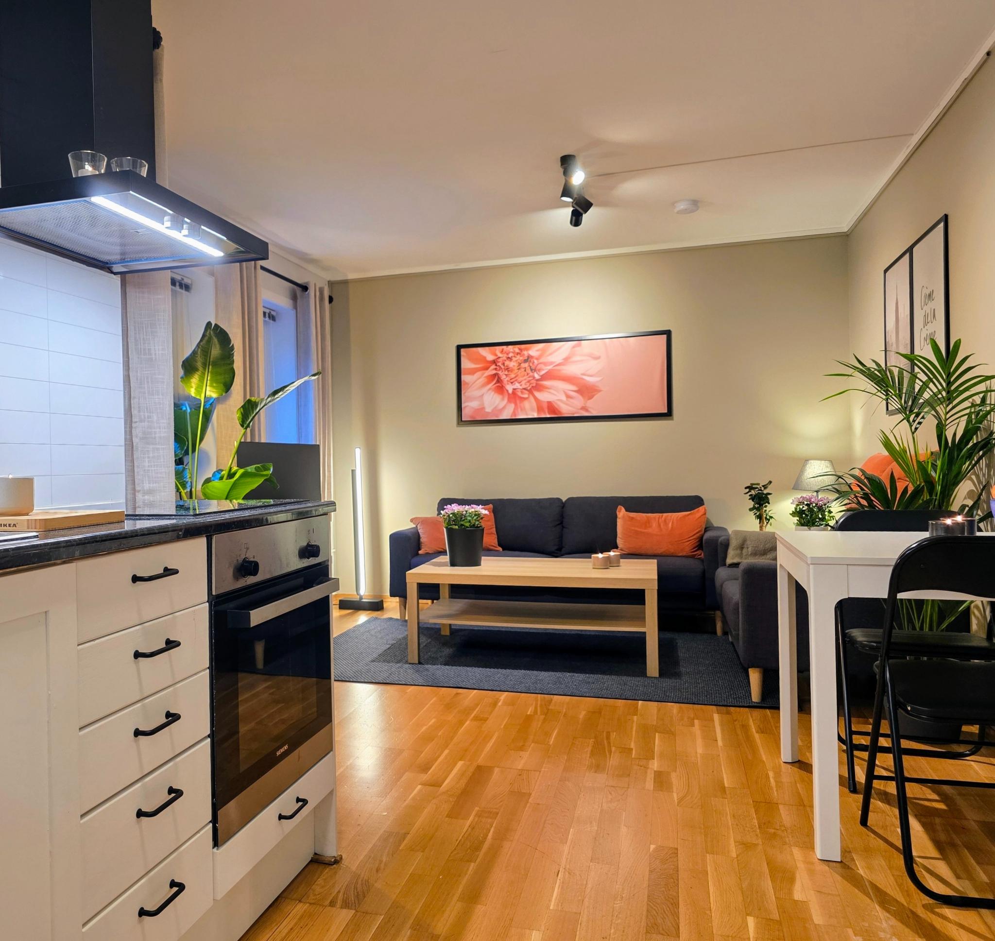 Lag mat mens du prater med gjestene