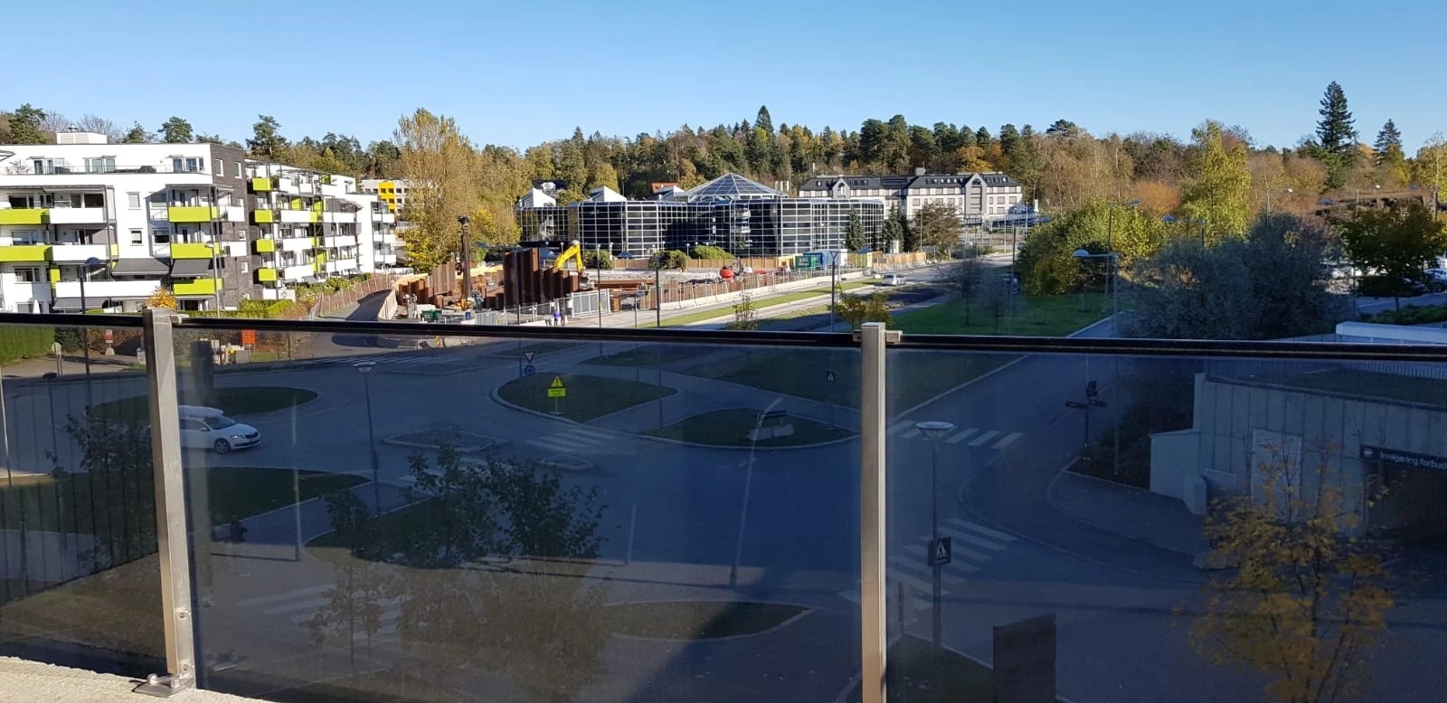 Utsikt fra balkong