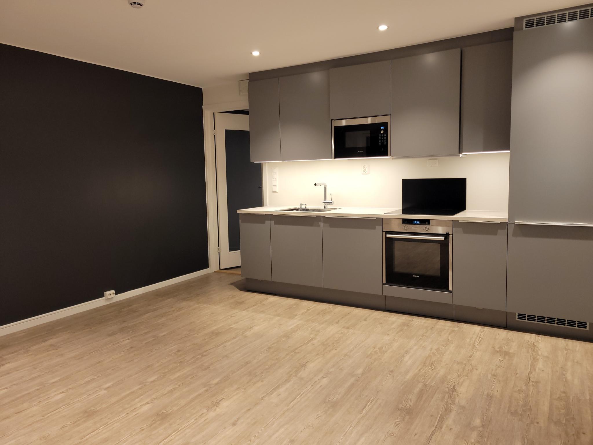 Bilder fra leiligheten uten møblement