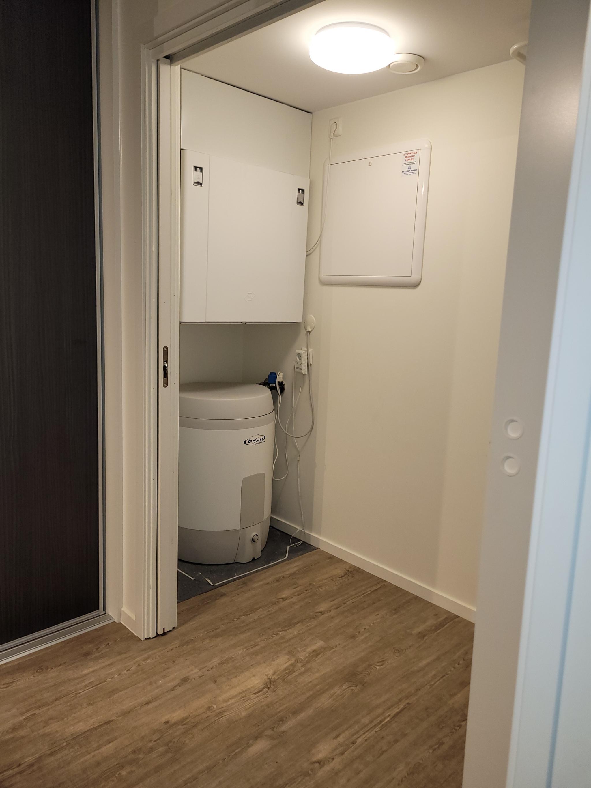 Bilder fra leiligheten uten møblement