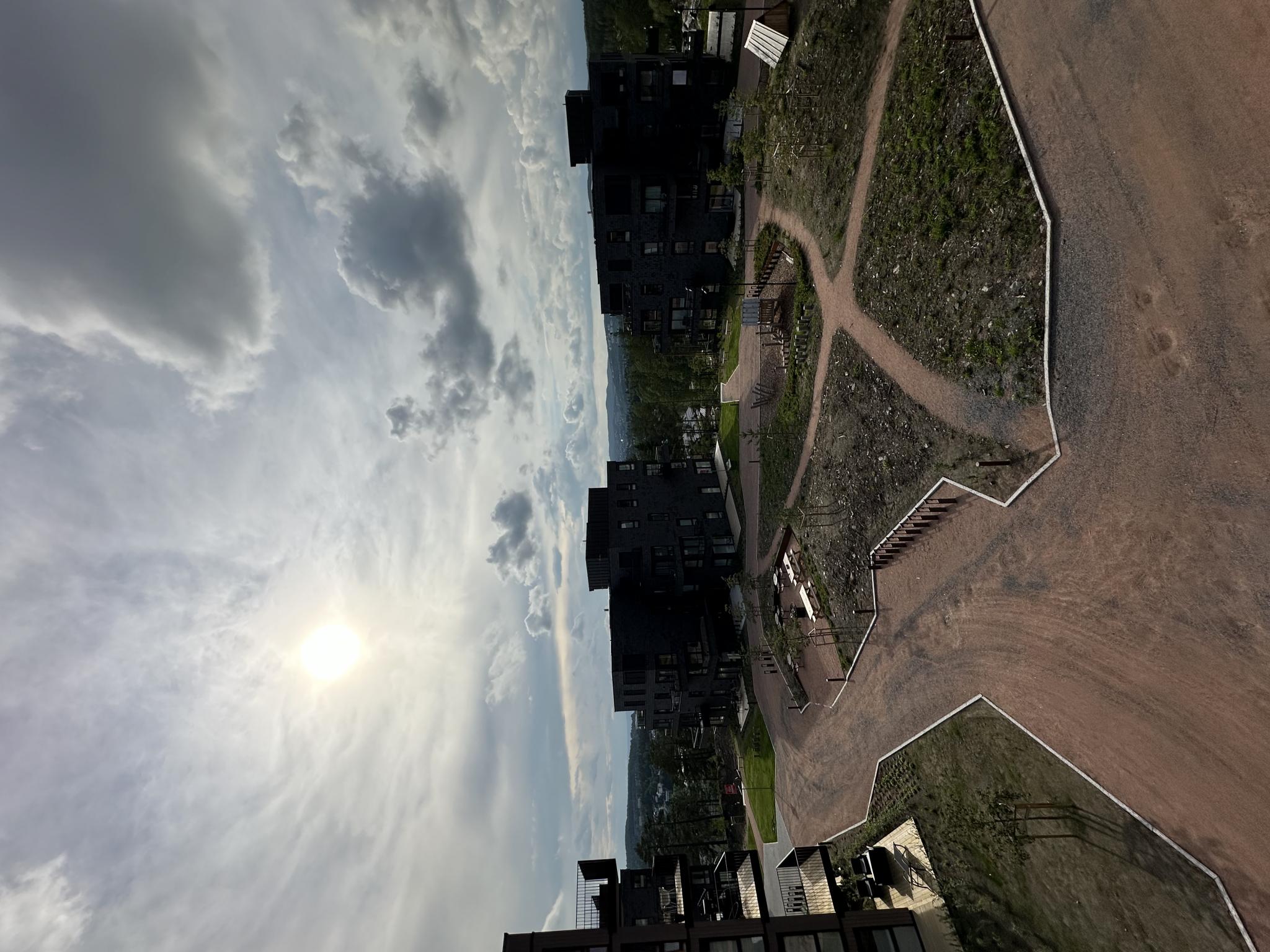 Utsikt fra balkongen 