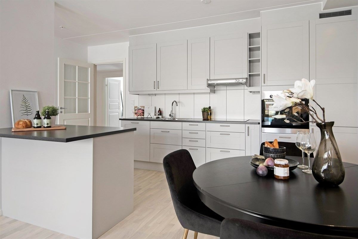 God standard med bl.a. vannbåren varme og balansert ventilasjon