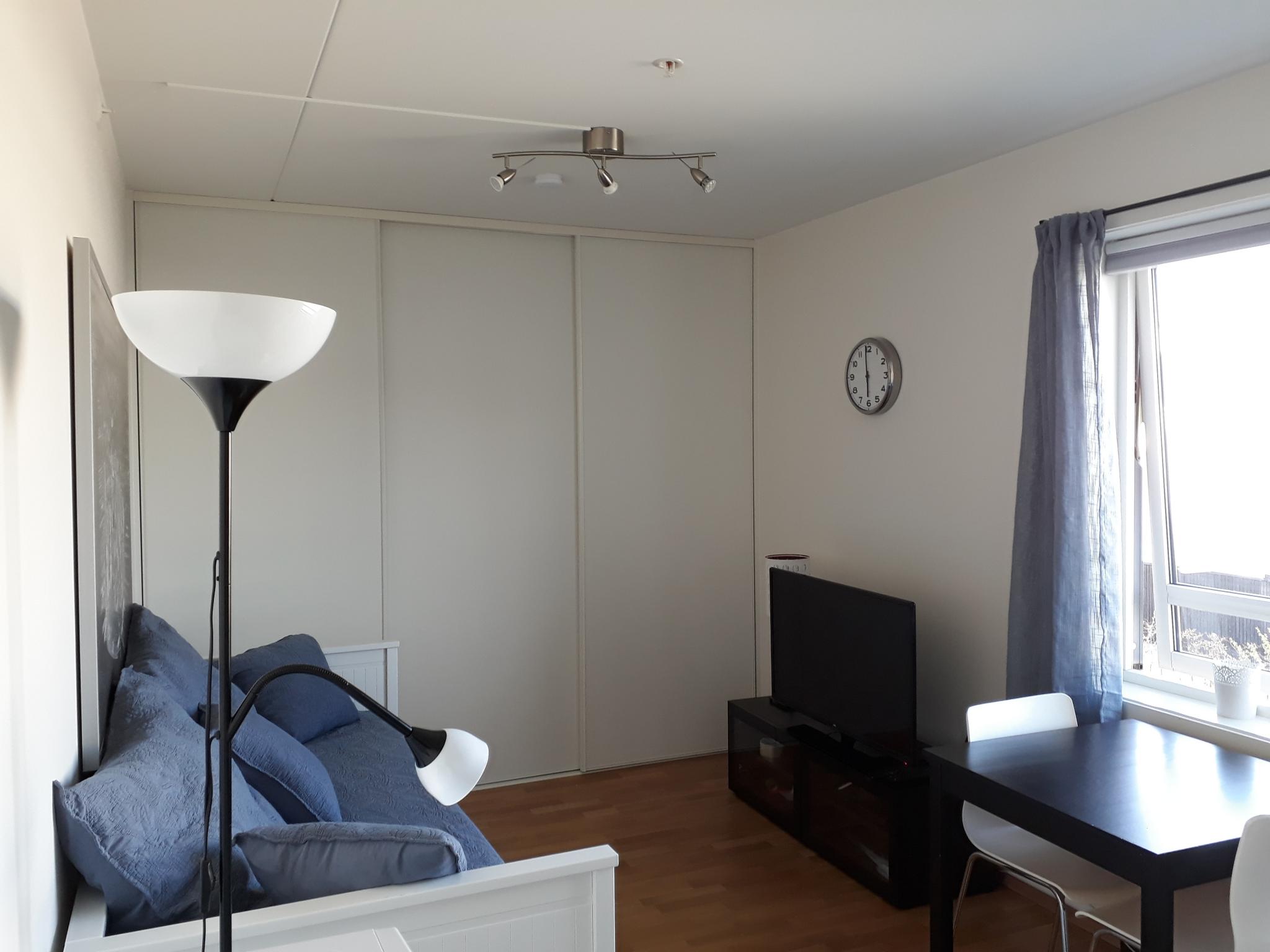 Stort vindu gir mye lys