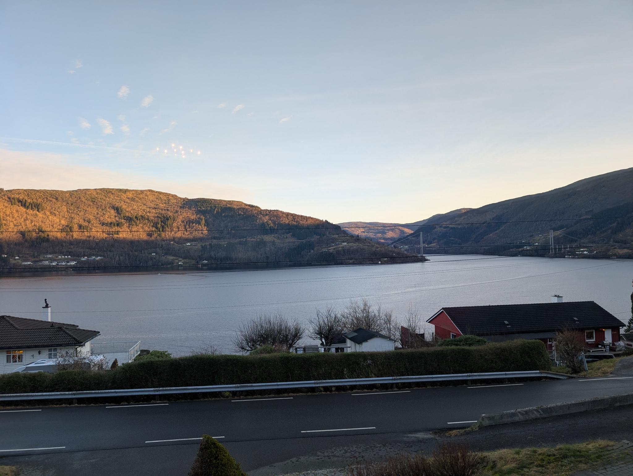 Utsikt mot Osterøybrua