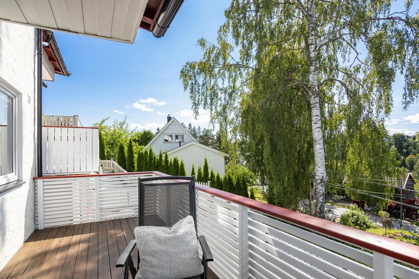 Skjermet mot nabobolig