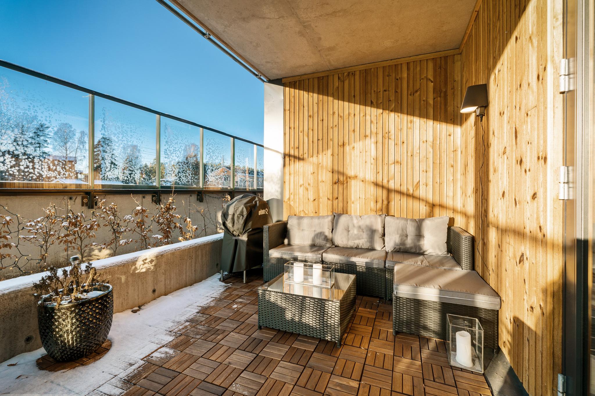 Plass for utemøbler