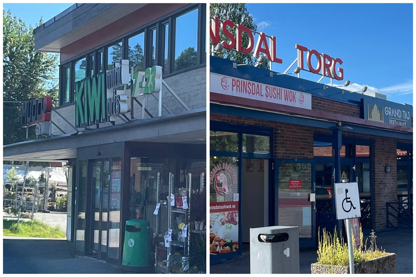 6 min gåavstand til Prinsdal torg som tilbyr en rekke muligheter til stor og små