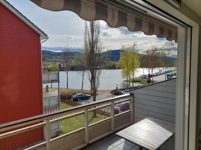 Utsikt fra balkongen