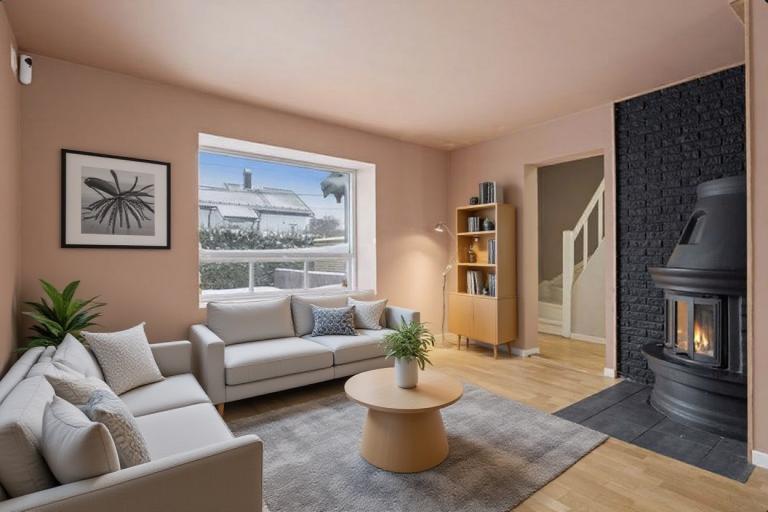 Bildet er digitalt innredet // This picture is virtually furnished