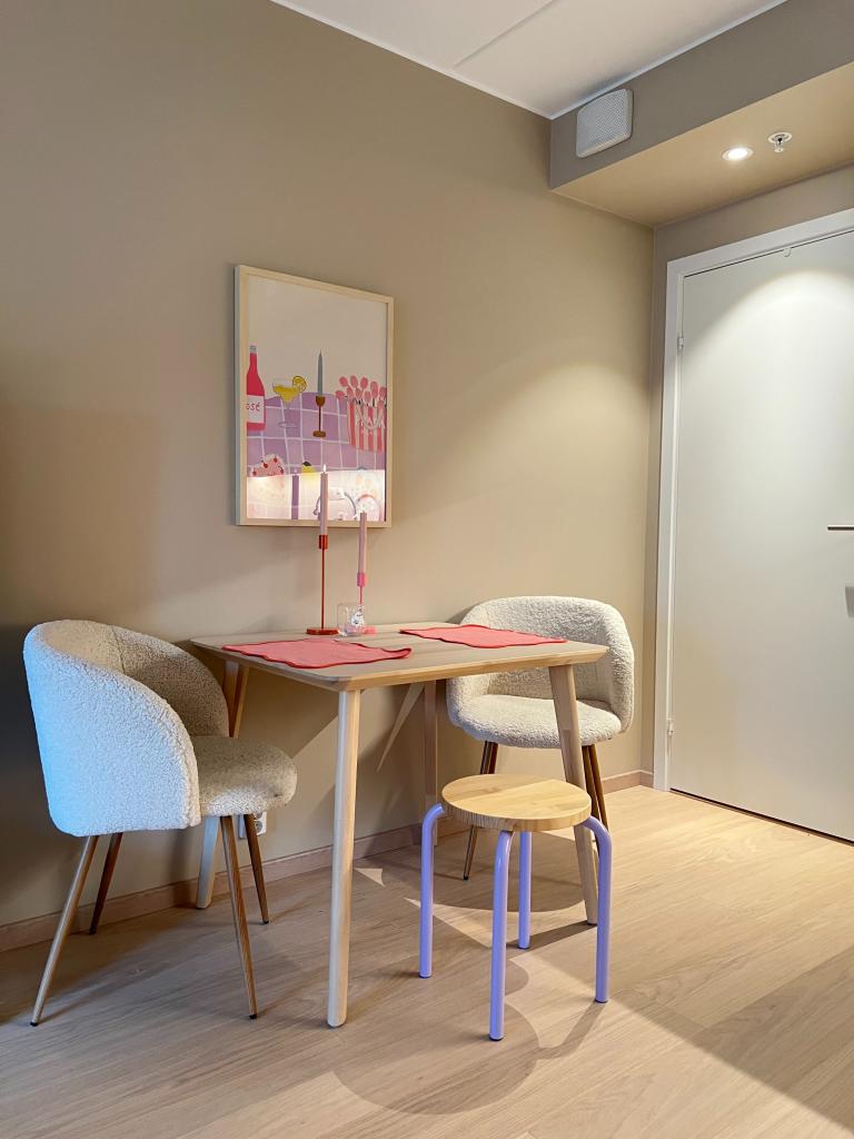 Plass til sittegruppe