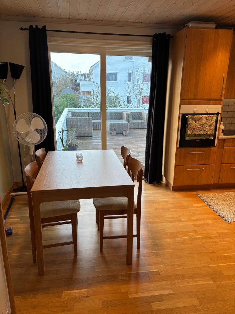 God utsikt til den store private terrassen 