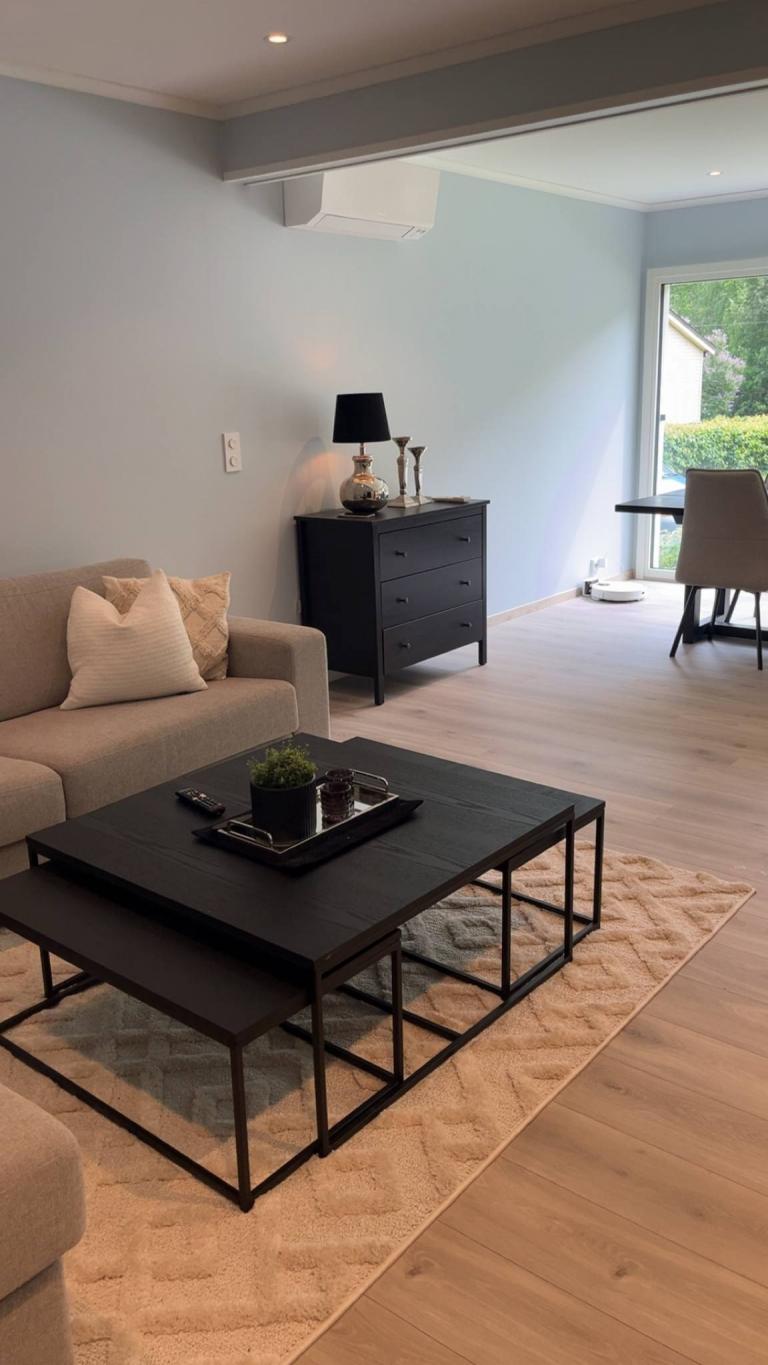 stue ferdig renovert i 2025