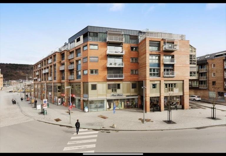 Sentral beliggenhet på Strømsø torg i nærheten av alt, inkl toget