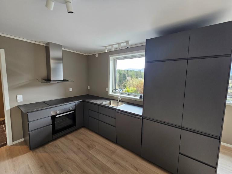 Helt nytt Kjøkken, med hvitevarer