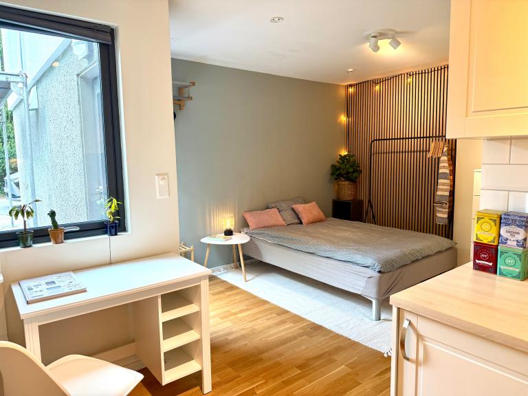 Godt lys ved spise / arbeidsbord