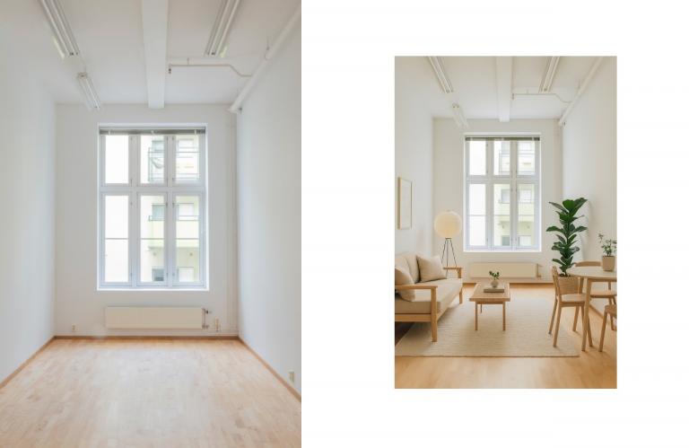 Mange muligheter for innredning