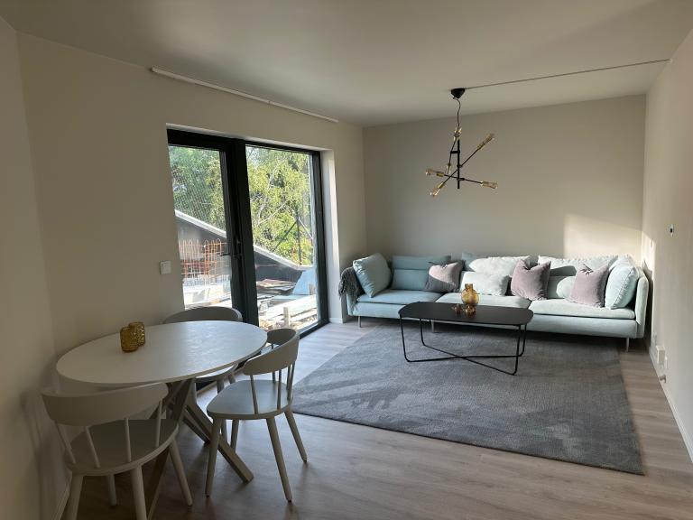 Åpen stue/kjøkkenløsning