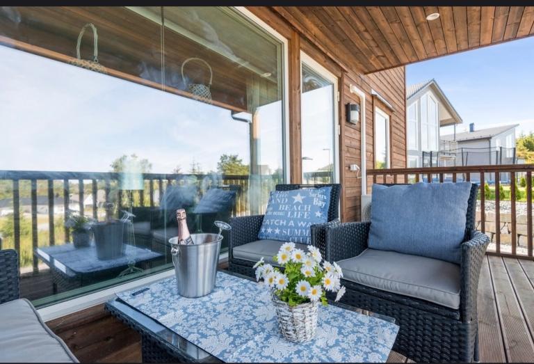Stemningsbilde fra terrasse