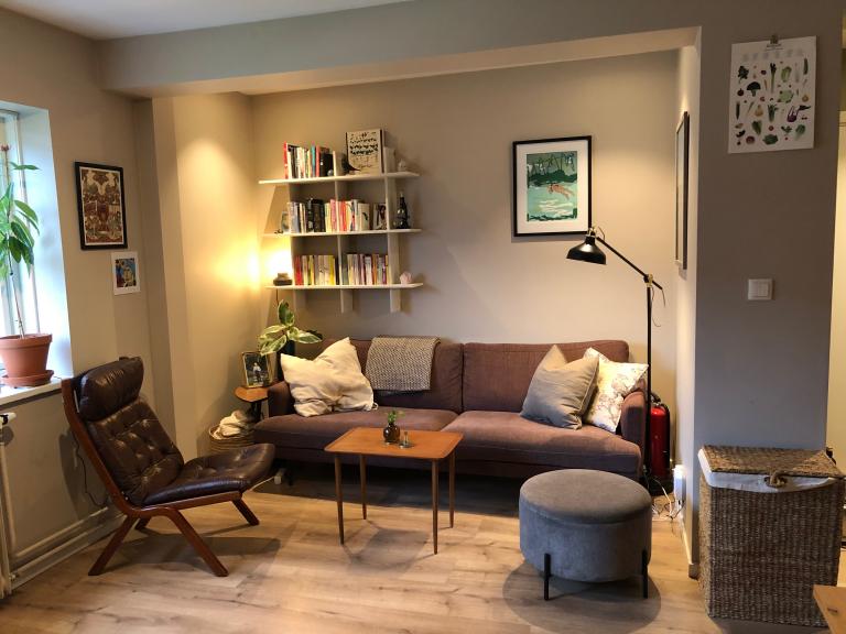 Stue - Koselig krok til sofa for eksempel:)