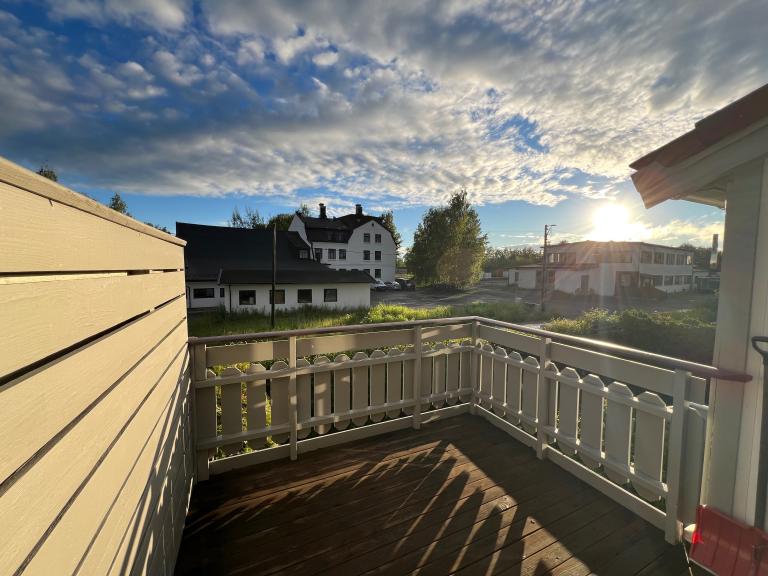 Sørvestvendt balkong på 10kvm!