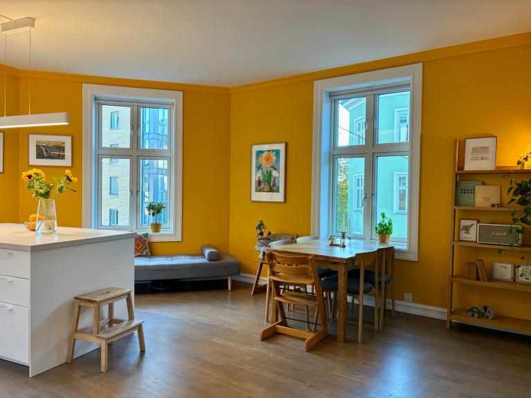 Et godt samlingsted for alt fra den lille familien til det store selskapet.