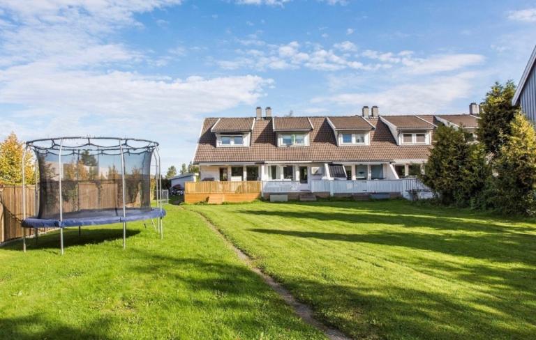 Ett hyggelig rekkehus over 3 plan