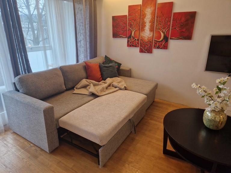 Sovesofaen blir til en god og behagelig dobbeltseng