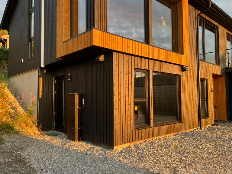 Moderne hybel leilighet i et rolig omaråde