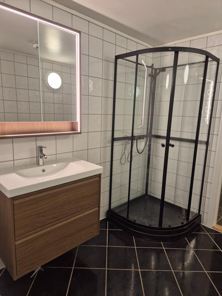 Ny baderomsinnredning