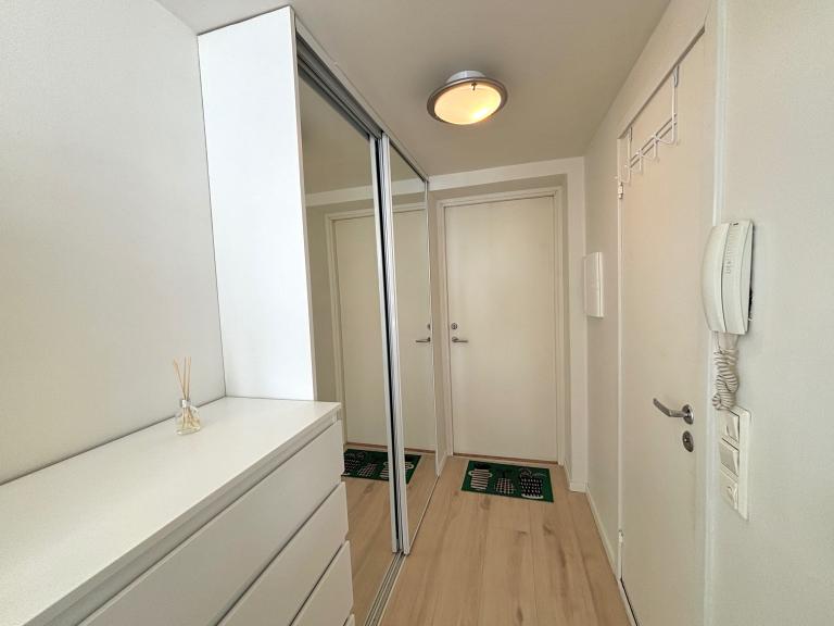 Gang med oppbevaringsplass