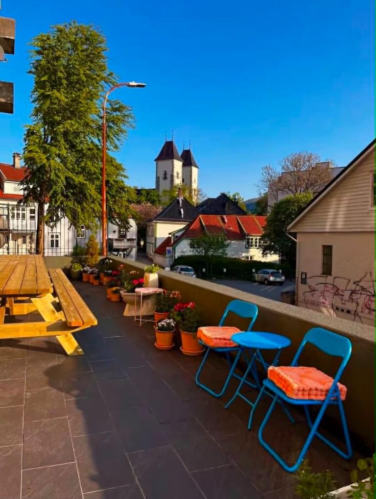 Felles terrasse