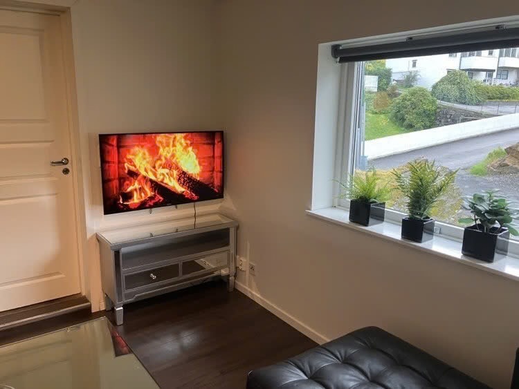 Innredet med helt nytt Sony SmartTV.