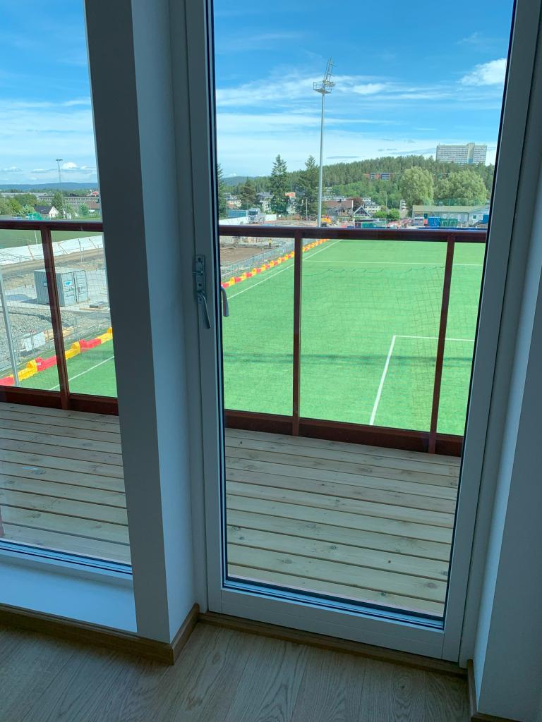 Andre balkong fra soverom