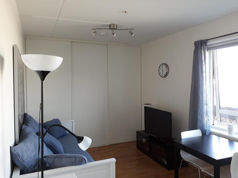 Stort vindu gir mye lys