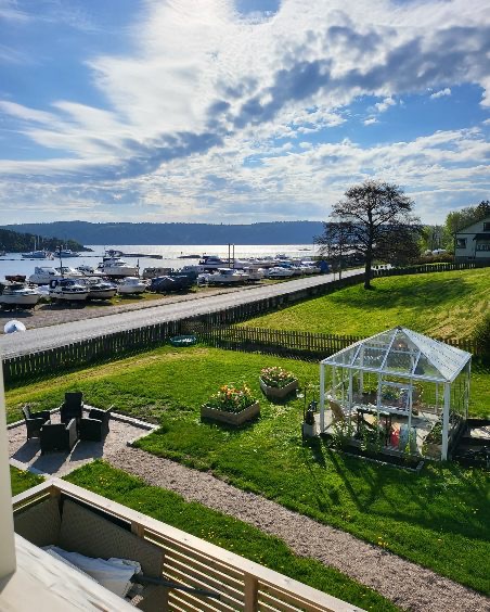 Utsikt fra balkongen 